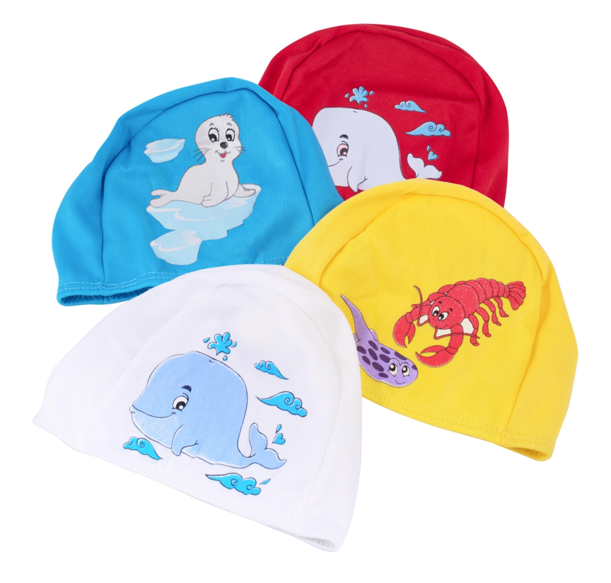 Bonnet tissu imprimé enfant