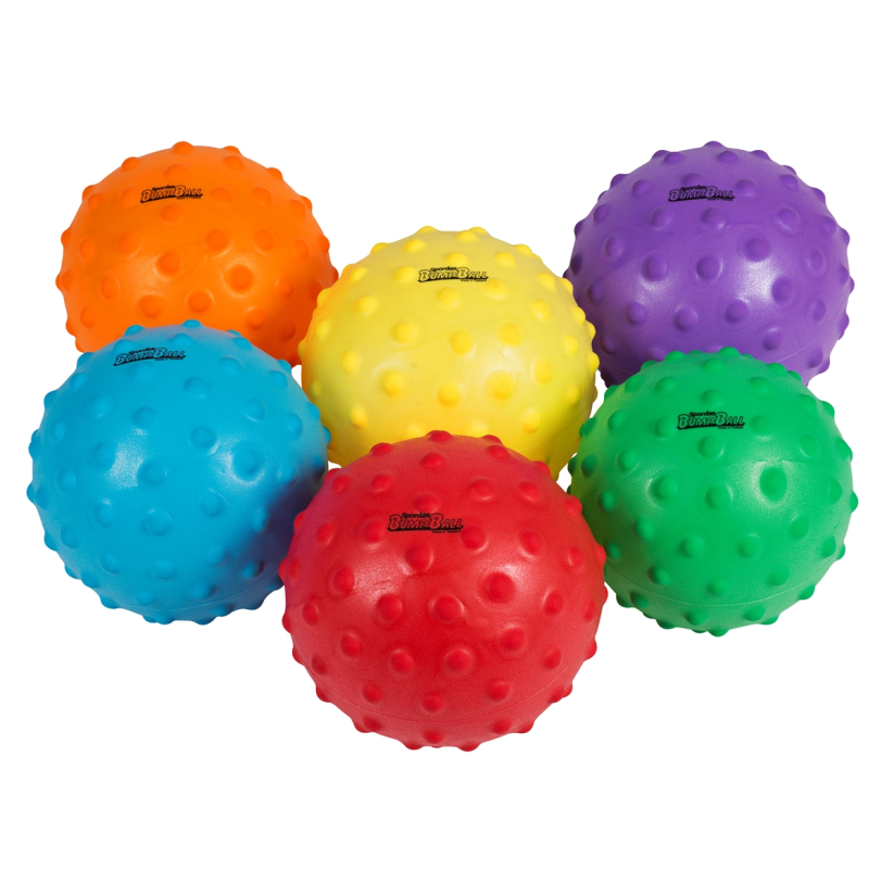 Set van 6 tastbare ballen