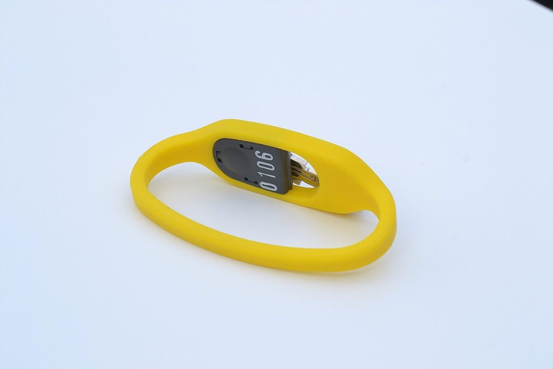 Bracelet silicone pour clés