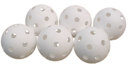 Set van 6 Unihoc gatenballen