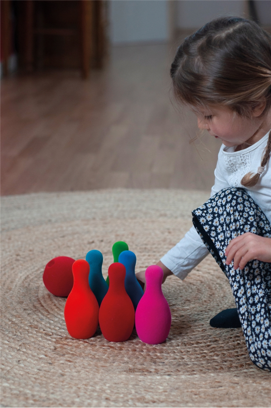 Jeu de Bowling Rubbabu en mousse