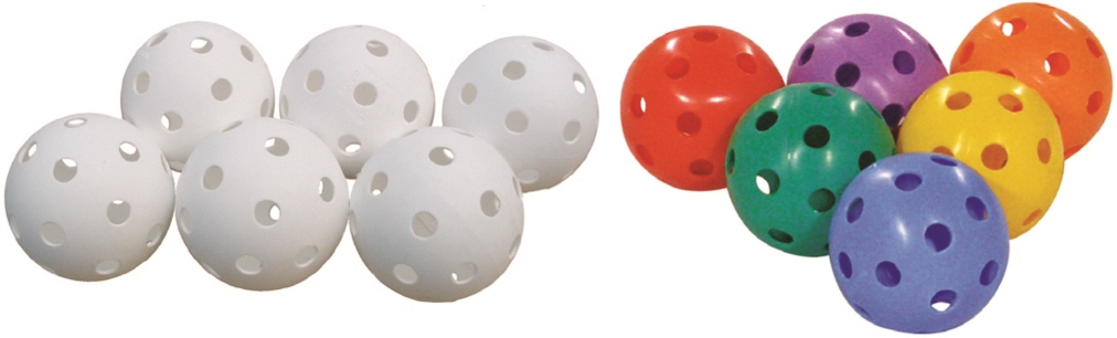 Set van 6 Unihoc gatenballen