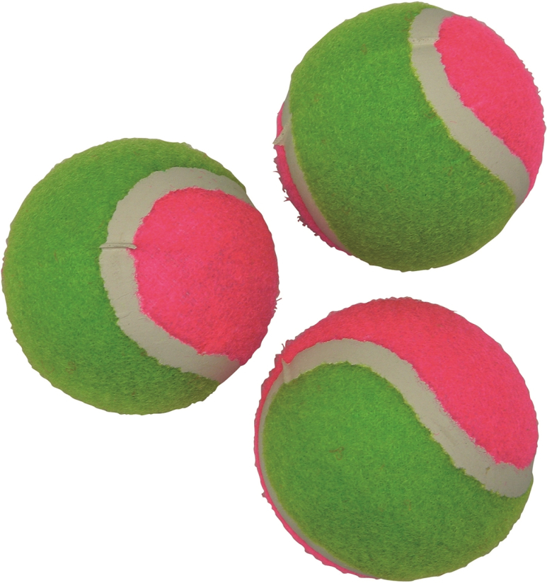 Lot de 3 balles de tennis soft