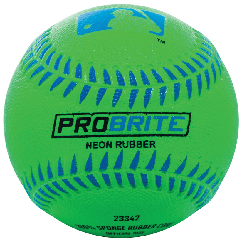 Rubber baseball