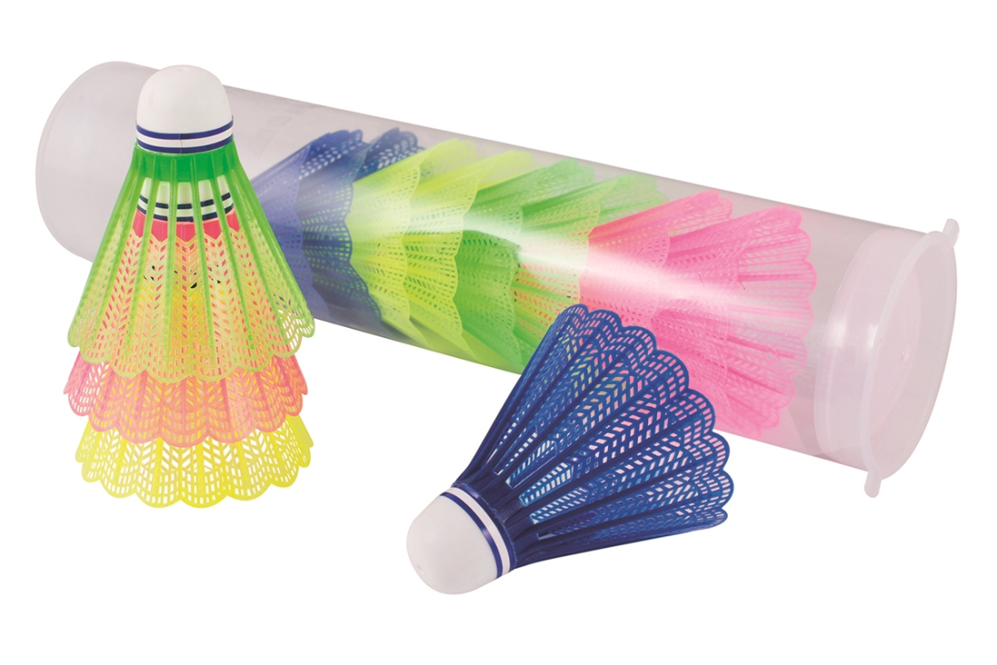 Tube de 12 volants Mini Badminton Spordas