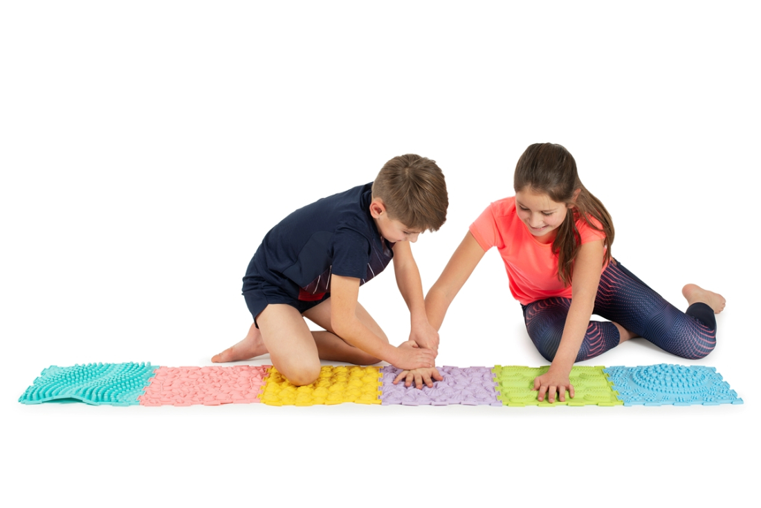 Lot de 6 tapis sensoriels puzzle