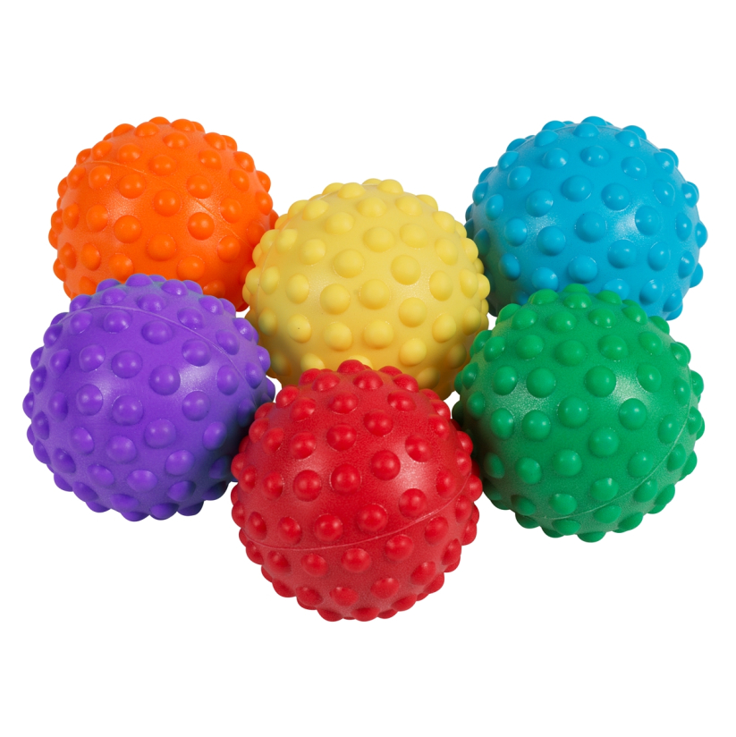 Lot de 6 ballons tactiles