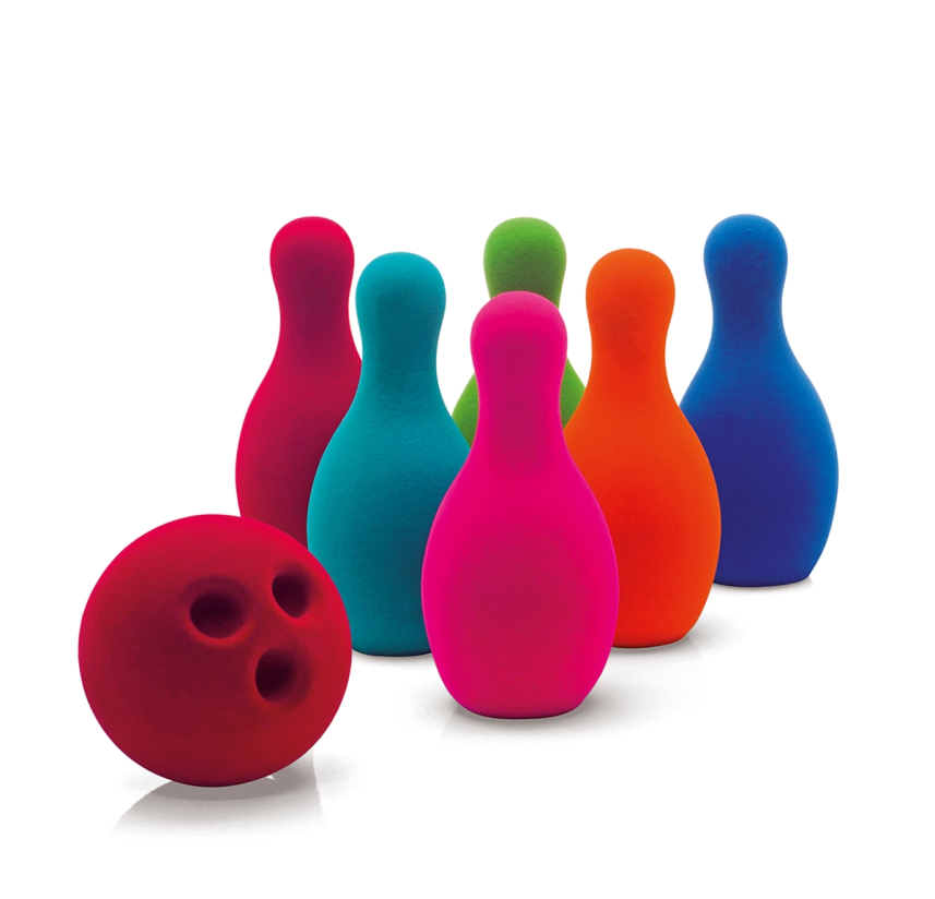 Jeu de Bowling Rubbabu en mousse