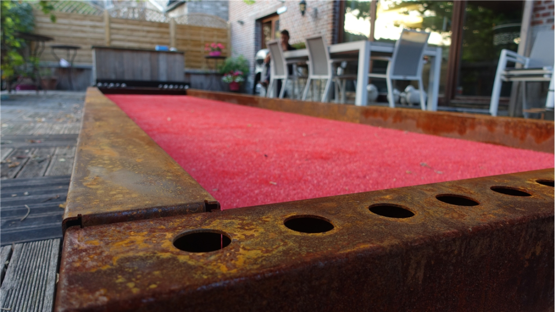 Terrain de pétanque Boogle - Corten