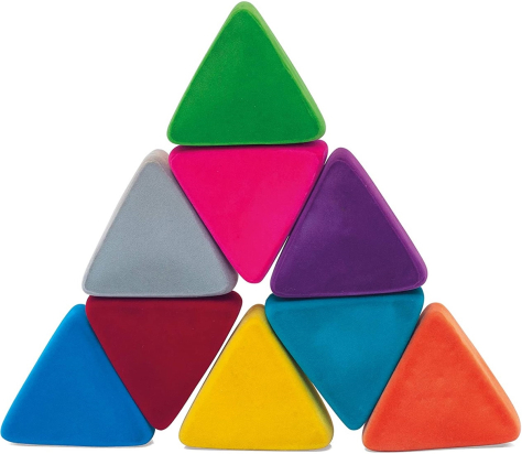 Driehoeken educatief spel Rubbabu