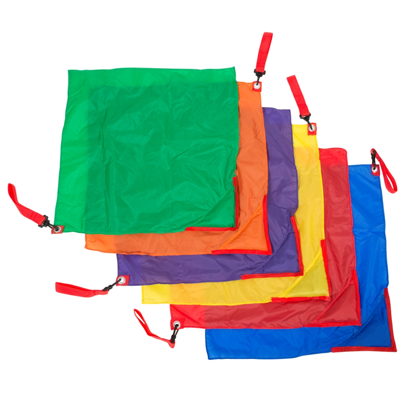 Lot de 6 drapeaux rythmiques 50cm