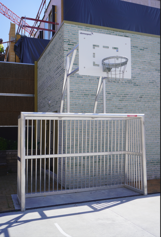 Combi hand-basket antivandalisme