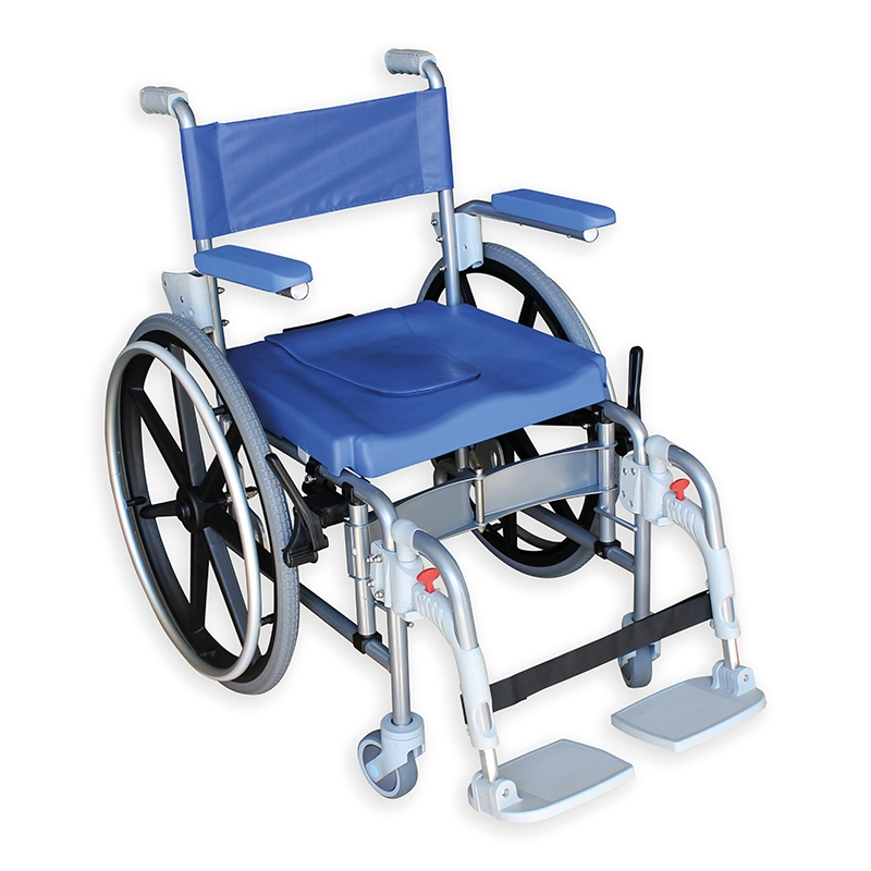 Fauteuil roulant en inox