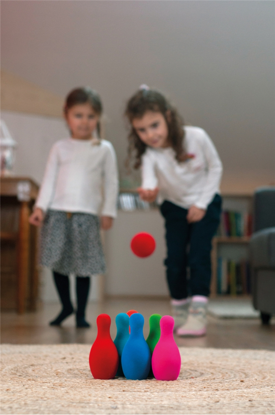 Jeu de Bowling Rubbabu en mousse