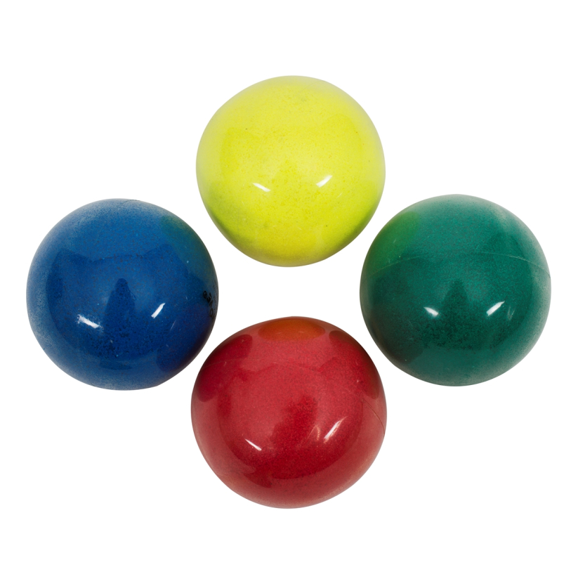 Jeu de 4 balles sable rondes