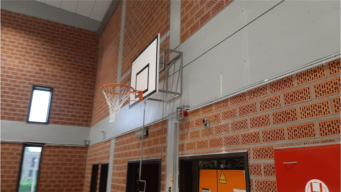 But de basket mural entraînement