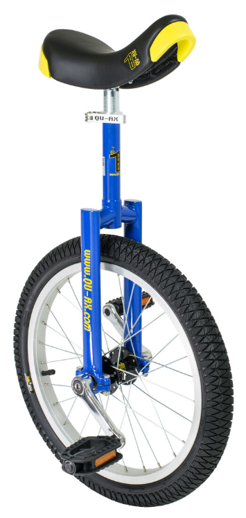 "Monocycle Luxus 18"" bleu"