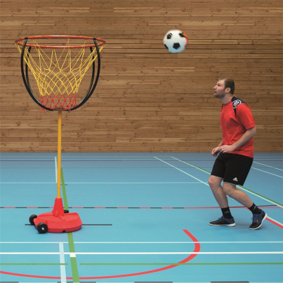 Reuze voet-basketbalkorf - compleet systeem