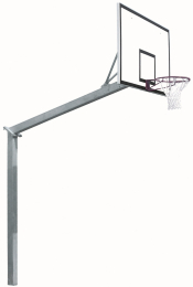 Basketbaldoel - overhang 225cm - te betonneren