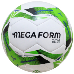Ballon de football Megaform Rcycle Silver