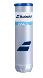 Tube de 4 balles de tennis Babolat Gold All Court